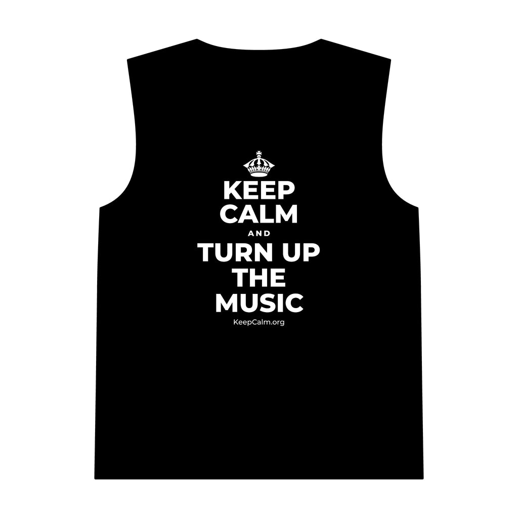 KEEP CALM AND TURN UP THE MUSIC Tank Top