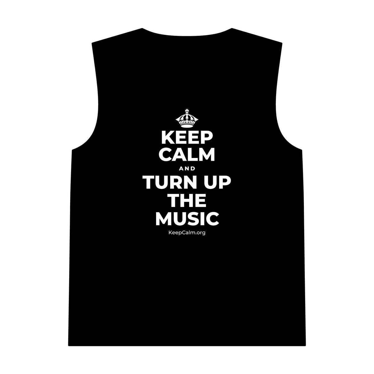 KEEP CALM AND TURN UP THE MUSIC Tank Top