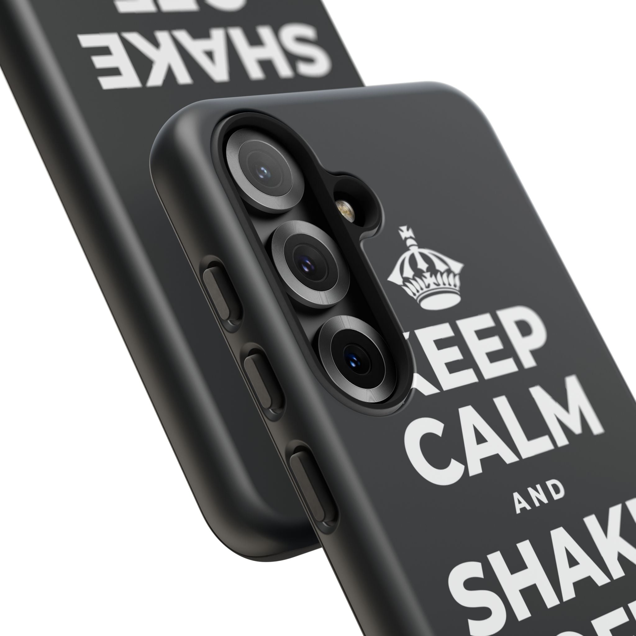 KEEP CALM AND SHAKE OFF THE WINTER Phone Case (Dark)