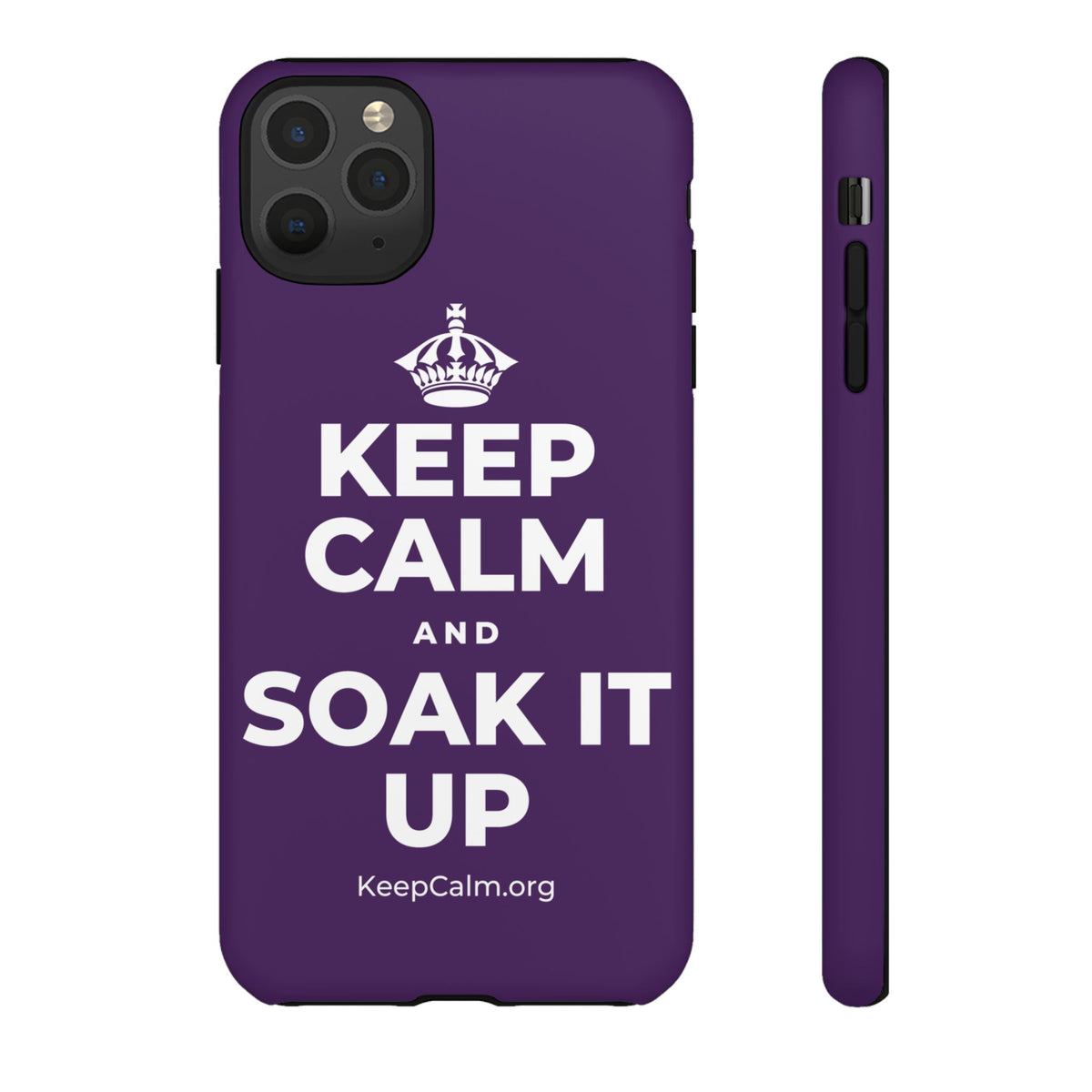 KEEP CALM AND SOAK IT UP Phone Case