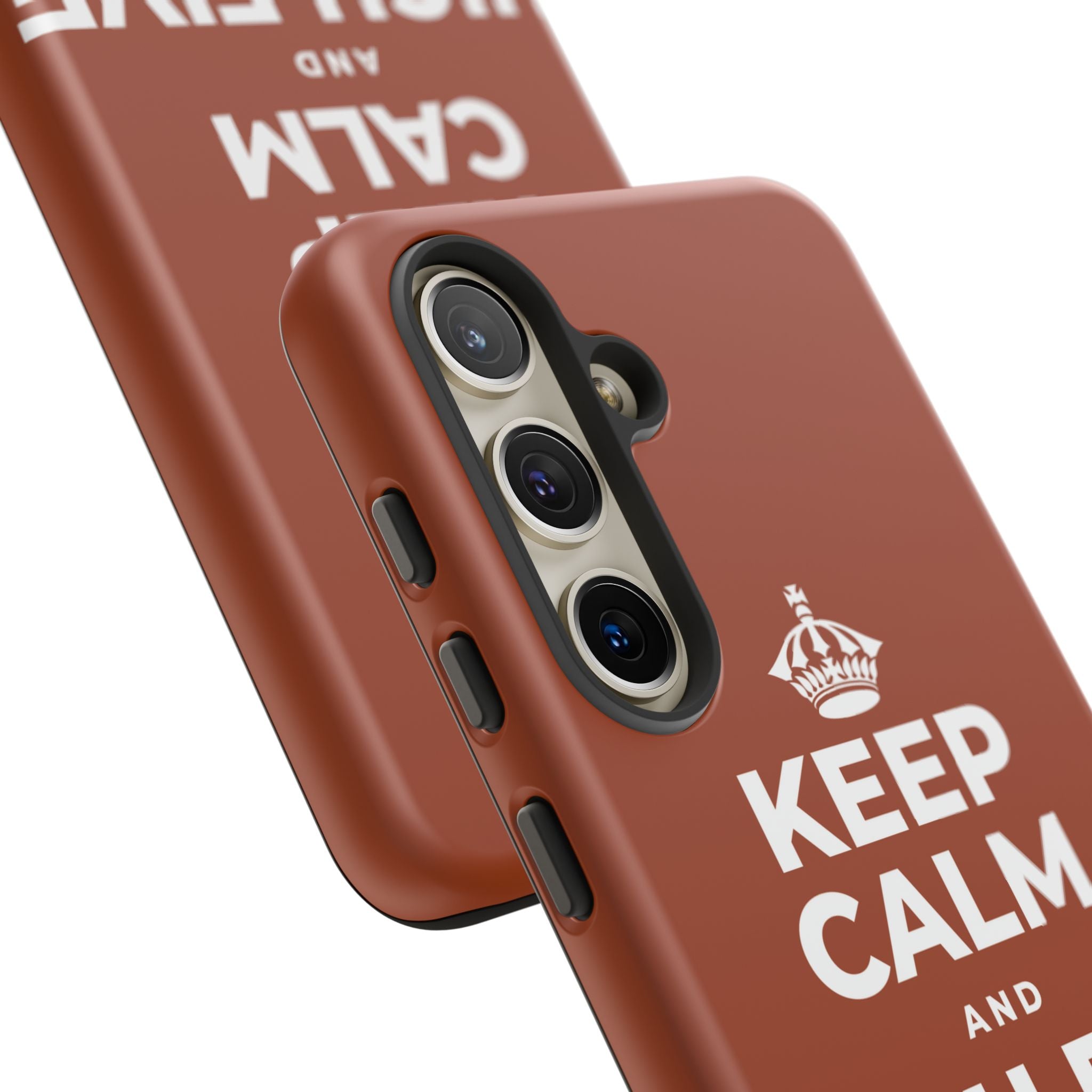 KEEP CALM AND HIGH FIVE YOURSELF Phone Case