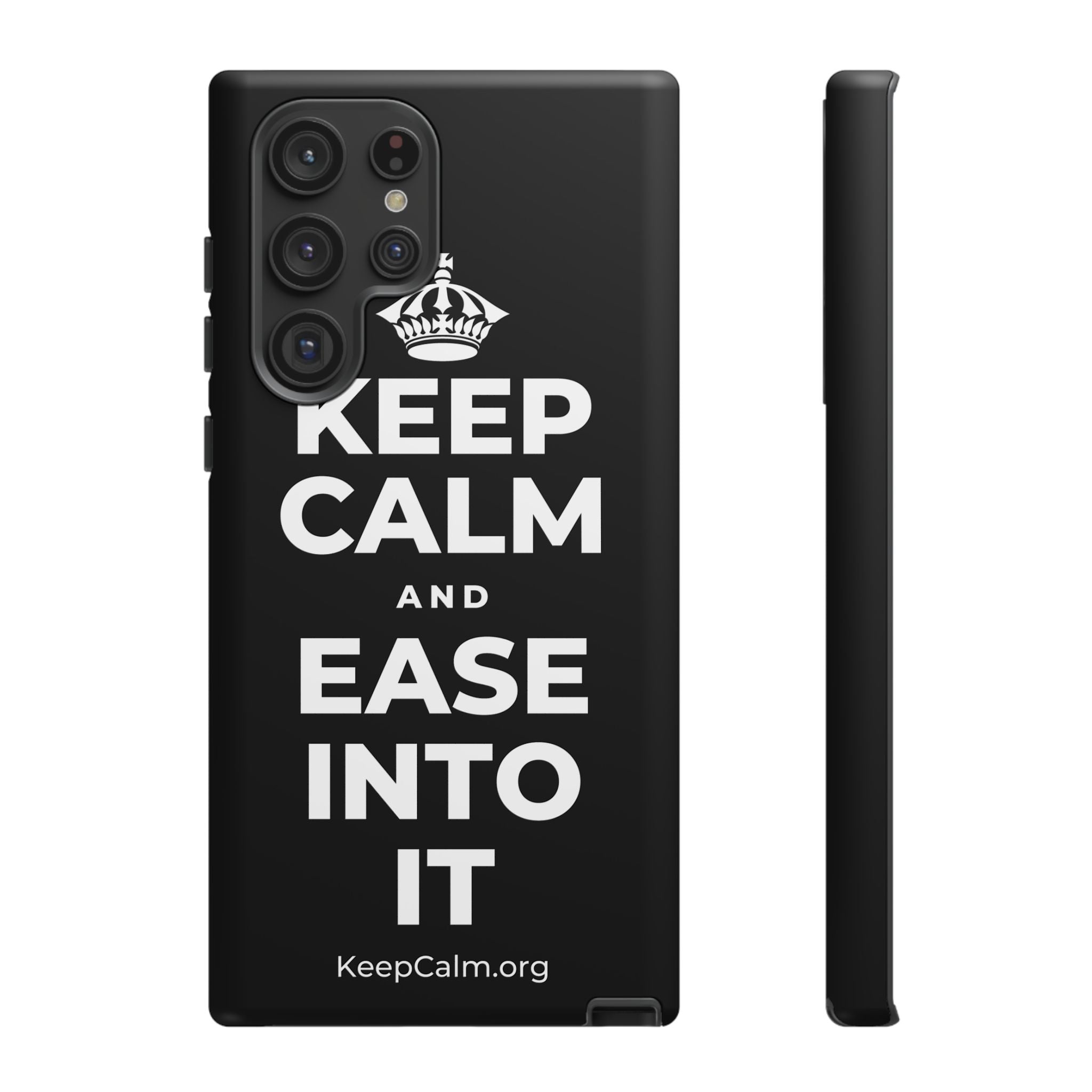 KEEP CALM AND EASE INTO IT Phone Case