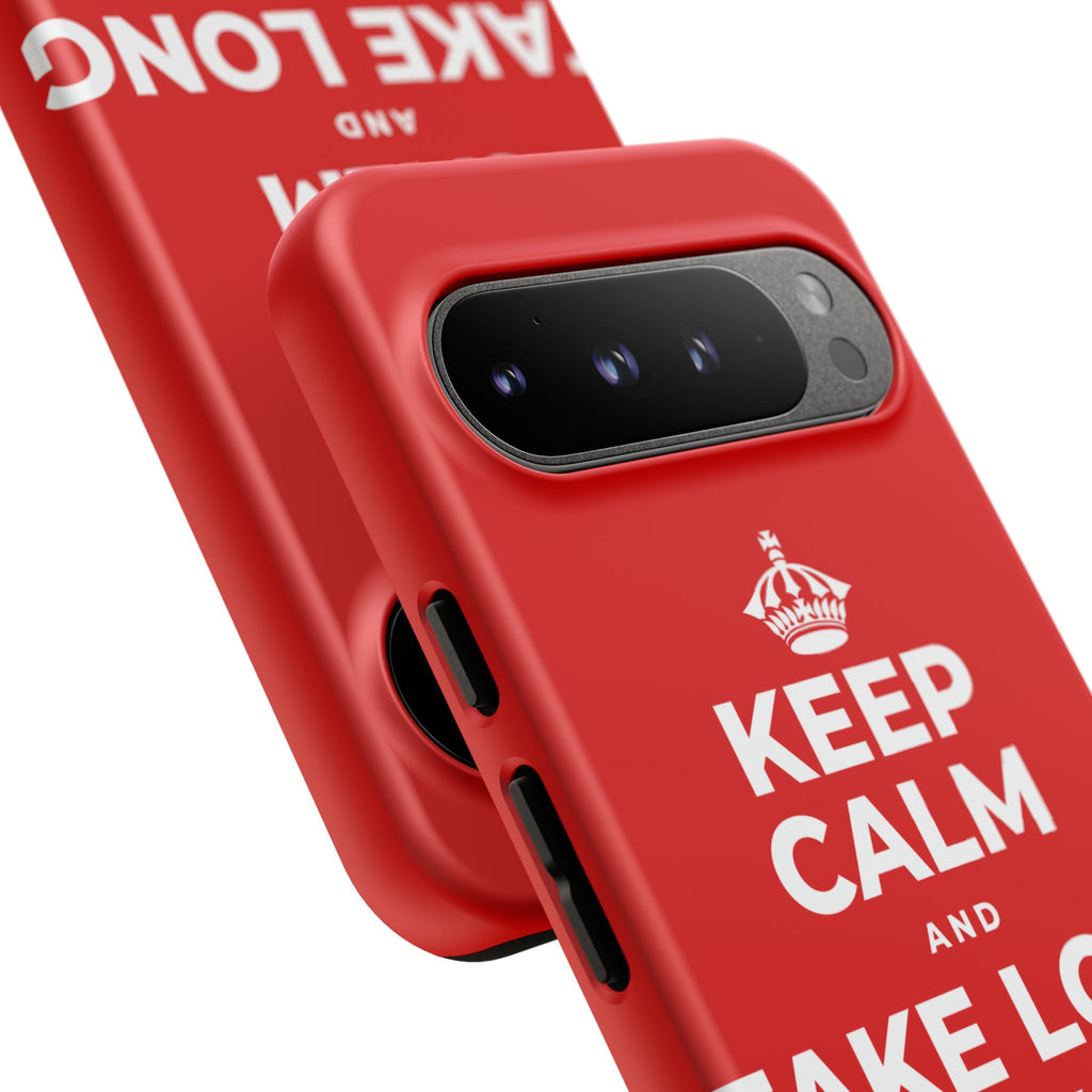 KEEP CALM AND TAKE LONG WALKS ON THE BEACH Phone Case