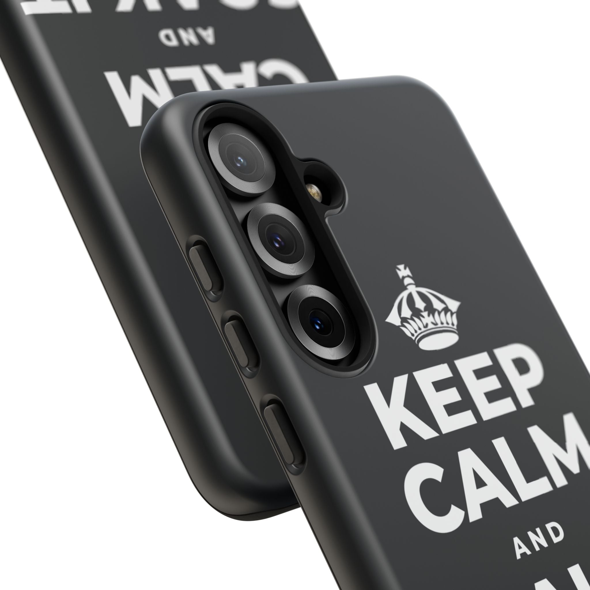 KEEP CALM AND SOAK IT IN Phone Case (Dark)