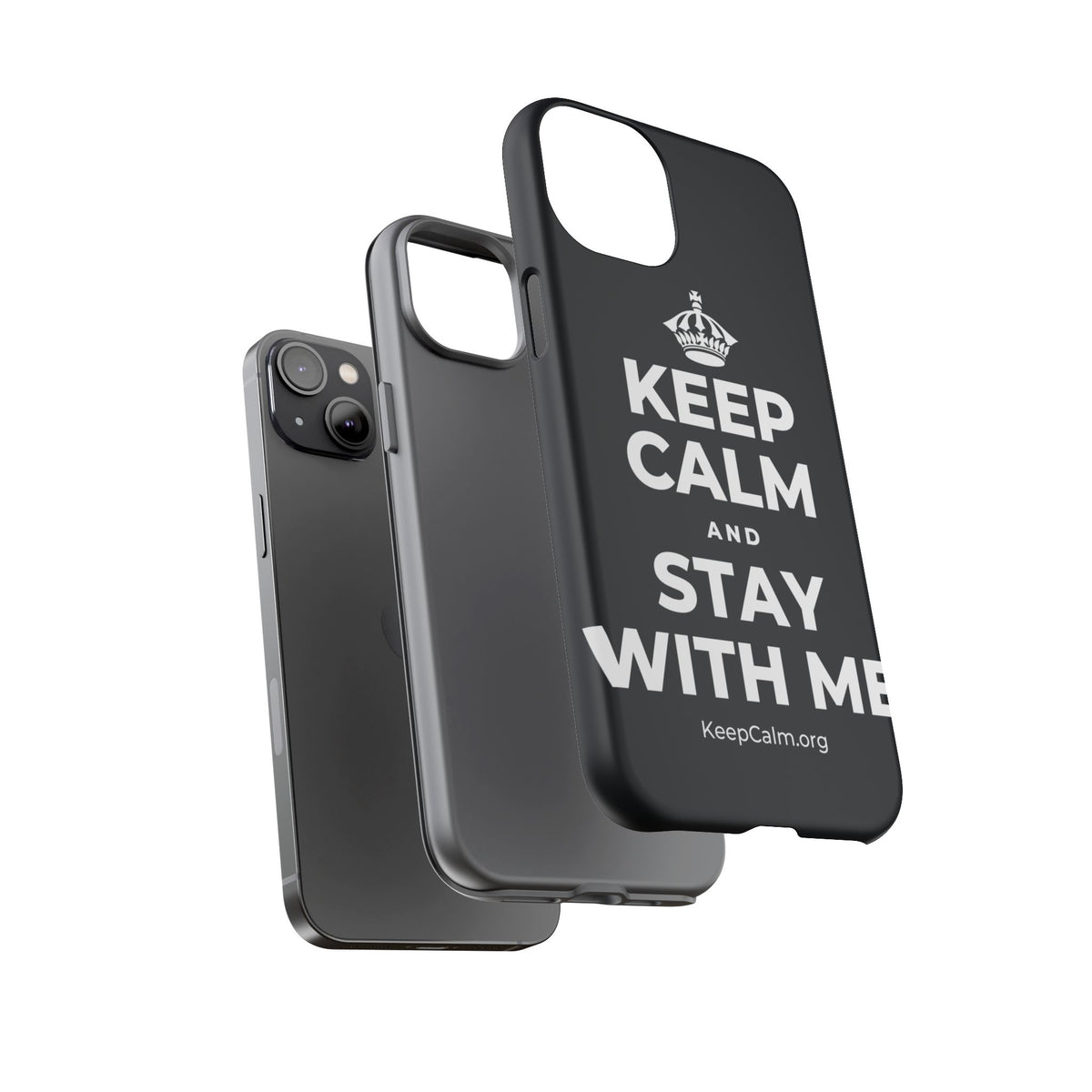 KEEP CALM AND STAY WITH ME Phone Case (Dark)