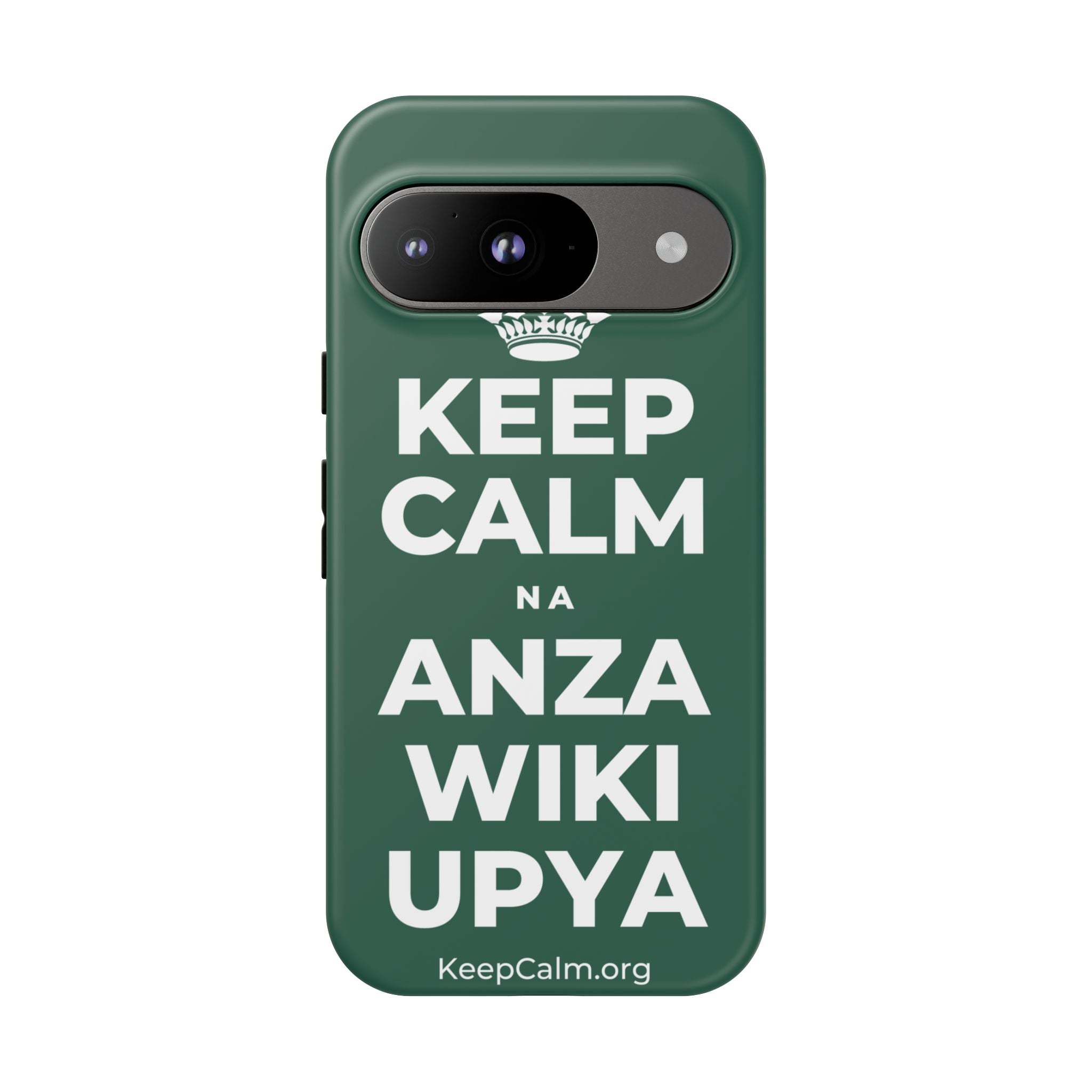 KEEP CALM NA ANZA WIKI UPYA Phone Case