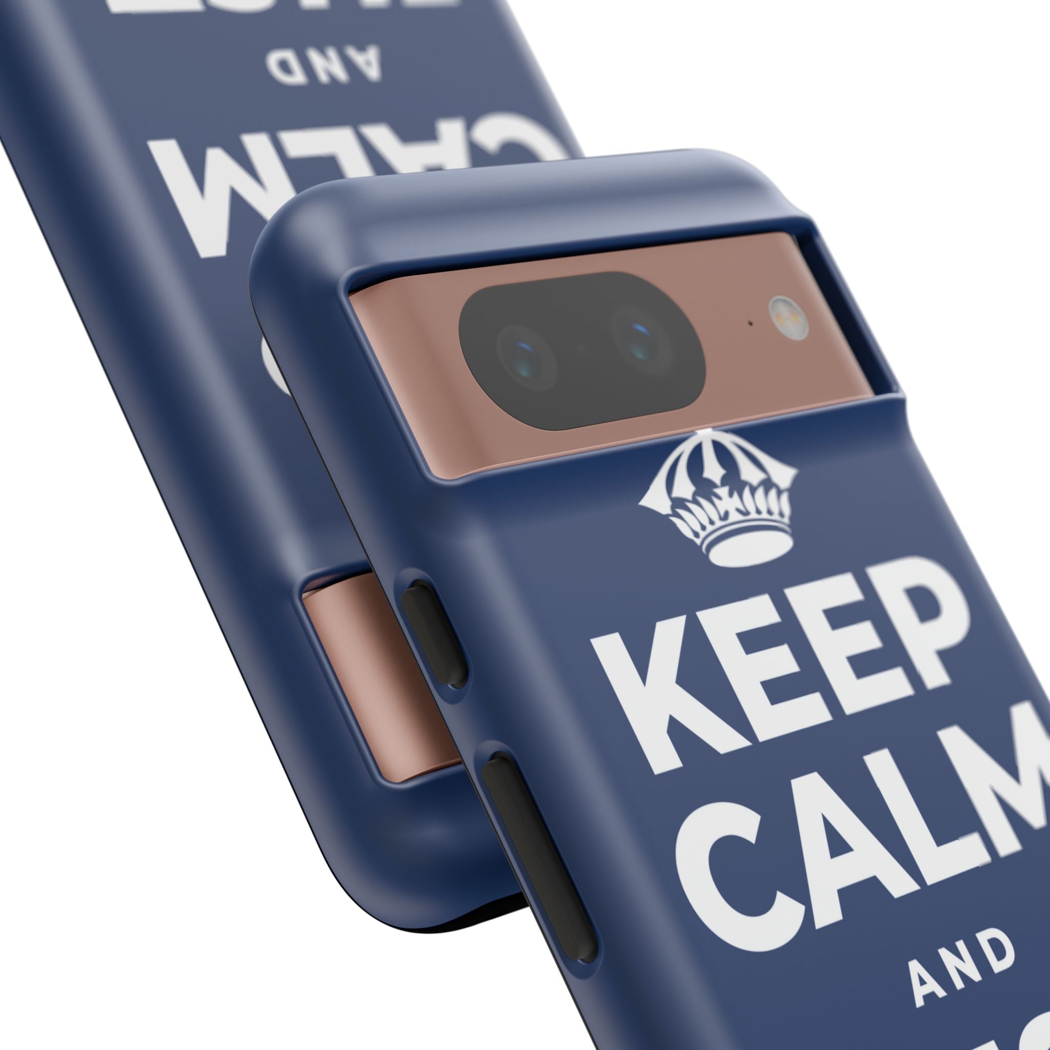 KEEP CALM AND JUST BE Phone Case