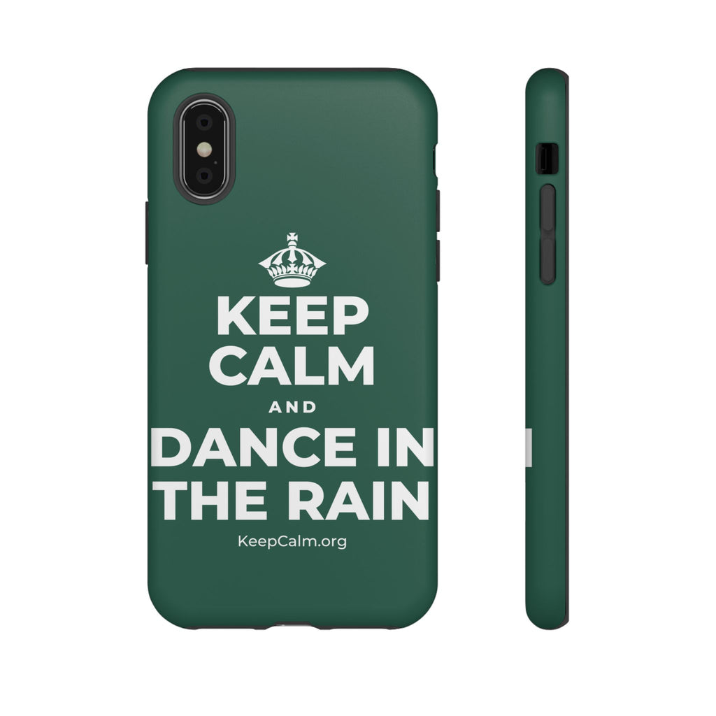 KEEP CALM AND DANCE IN THE RAIN Phone Case