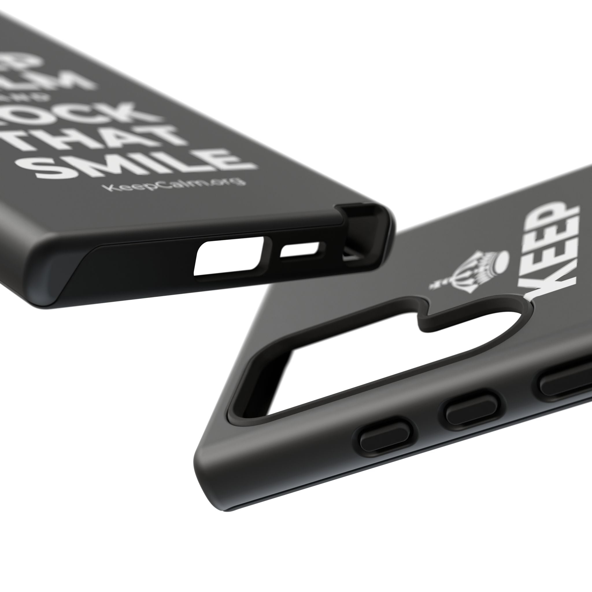 KEEP CALM AND ROCK THAT SMILE Phone Case
