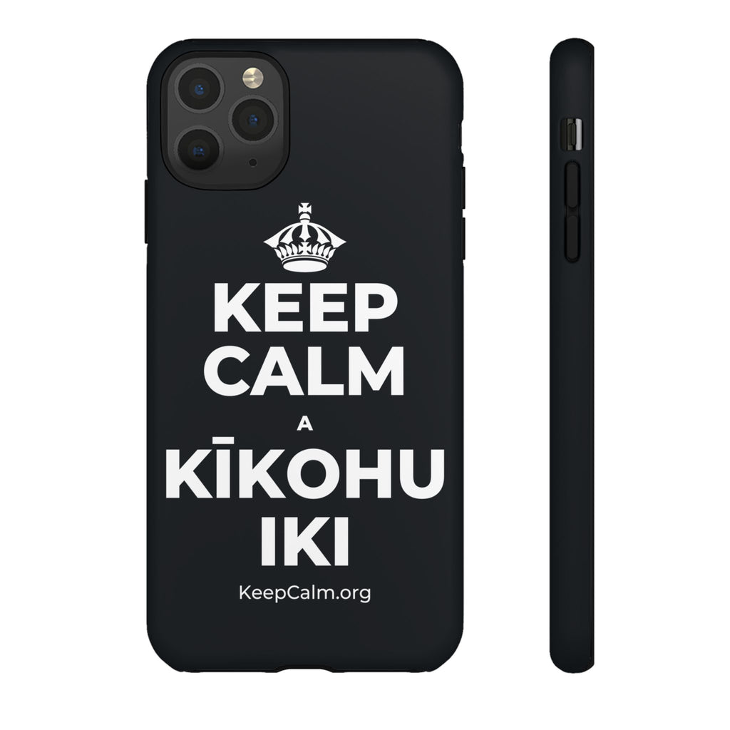 KEEP CALM A KĪKOHU IKI Phone Case (Dark)