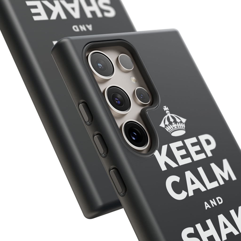 KEEP CALM AND SHAKE OFF THE WINTER Phone Case (Dark)