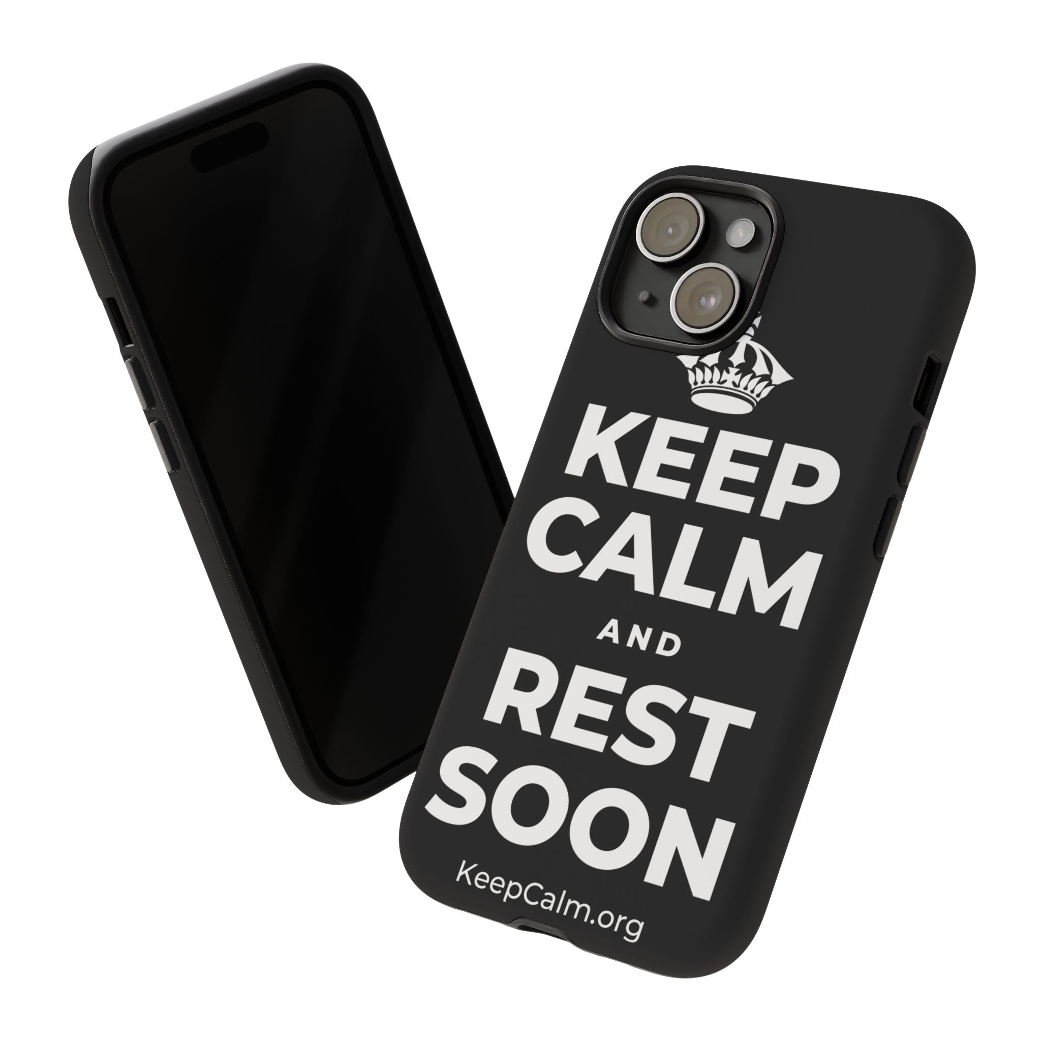 KEEP CALM AND REST SOON Phone Case