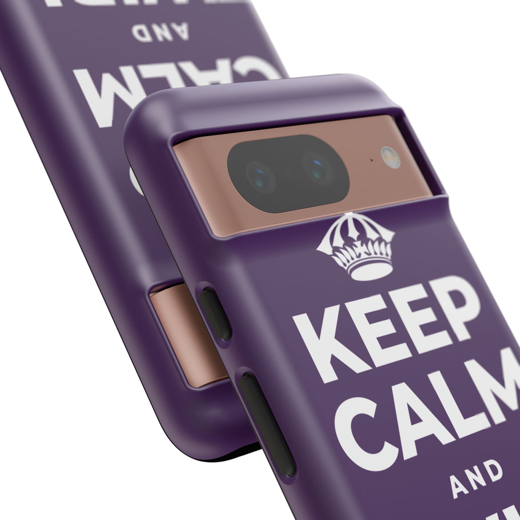 KEEP CALM AND TWIRL ONCE Phone Case