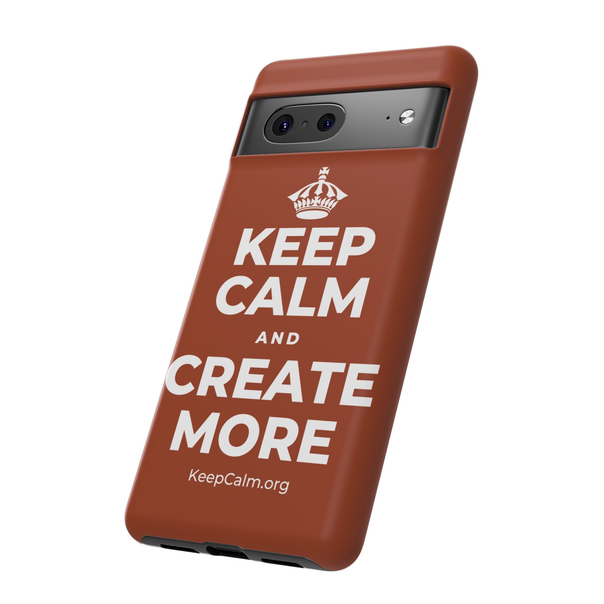 KEEP CALM AND CREATE MORE Phone Case