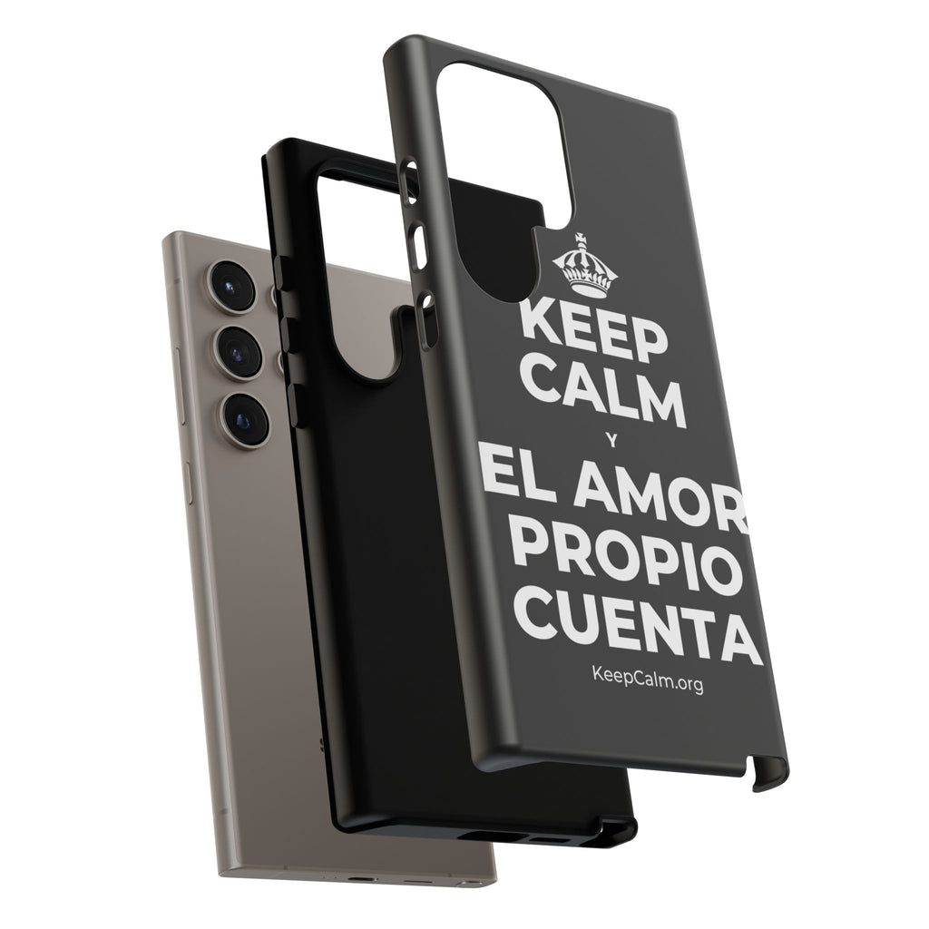 KEEP CALM Y EL AMOR PROPIO CUENTA Phone Case