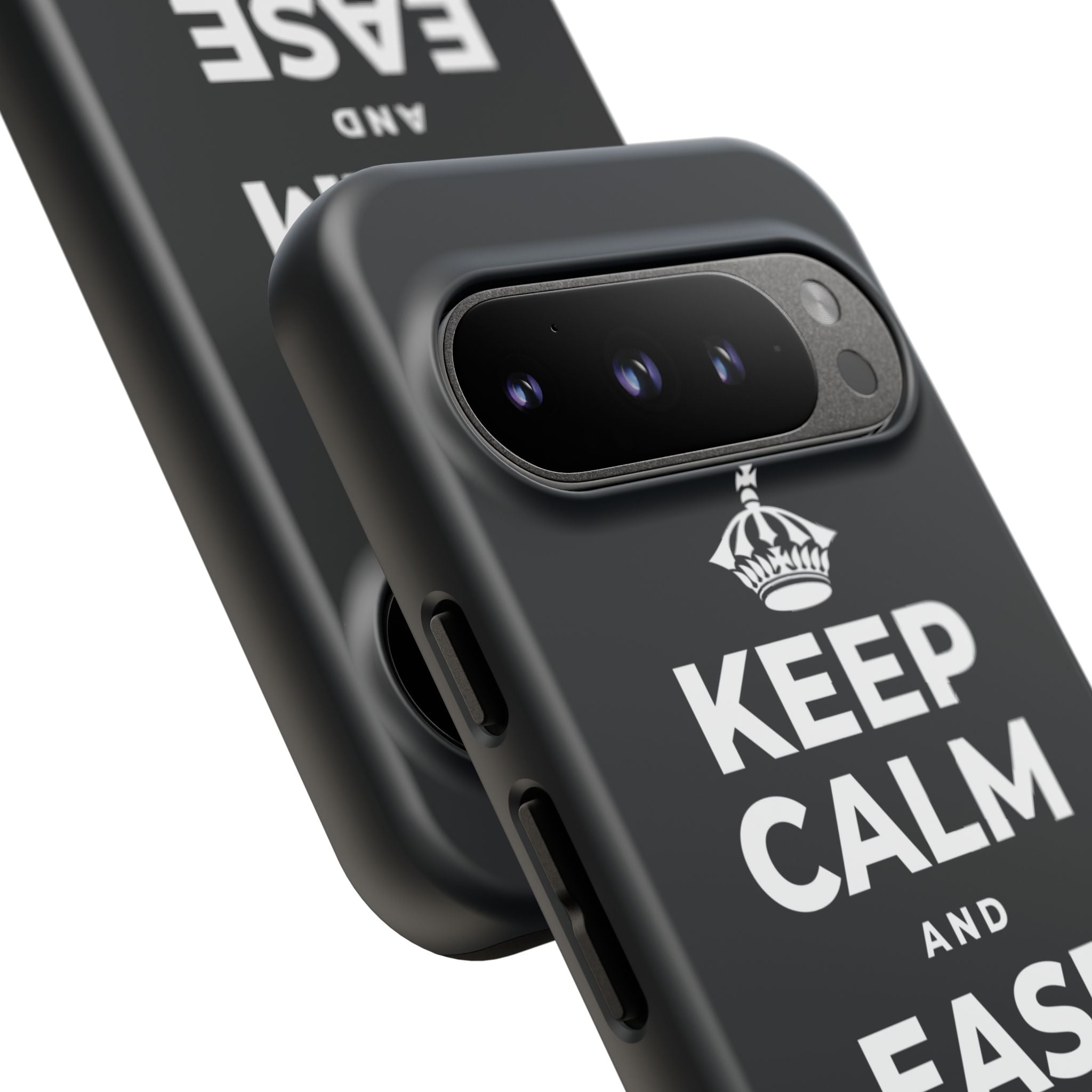 KEEP CALM AND EASE INTO THE WEEK Phone Case (Dark)