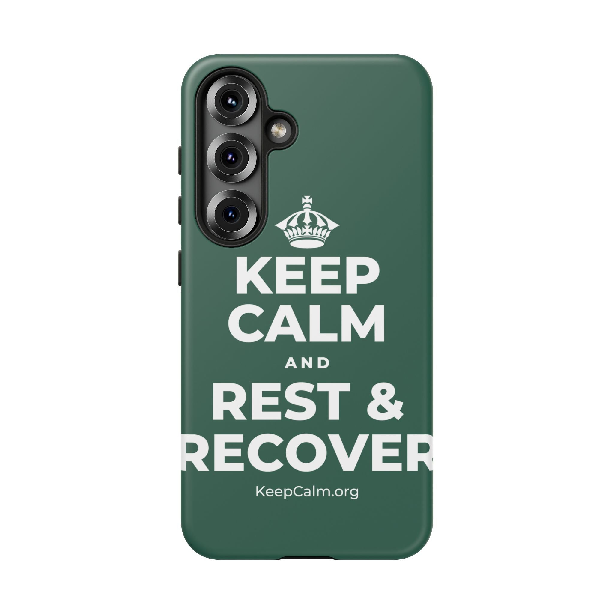 KEEP CALM AND REST & RECOVER Phone Case