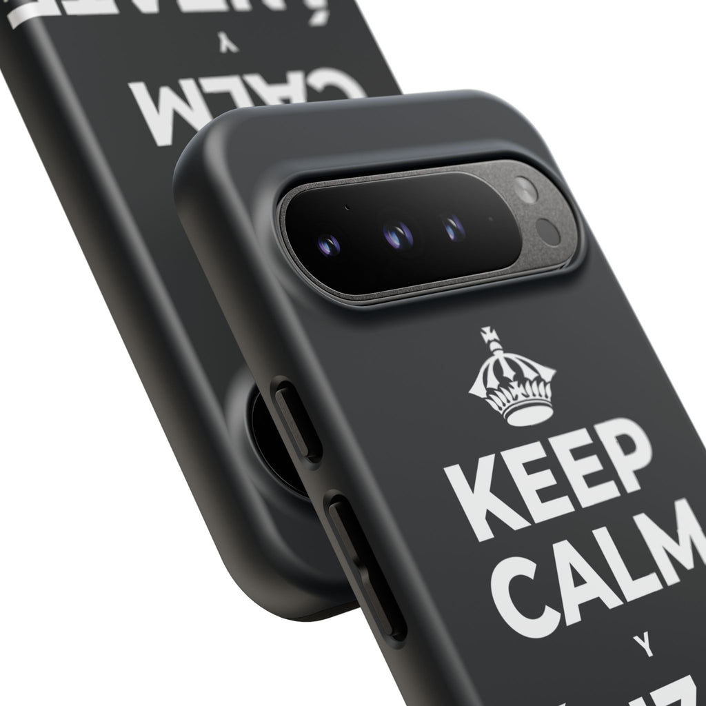 KEEP CALM Y LÁNZATE AL AGUA Phone Case (Dark)