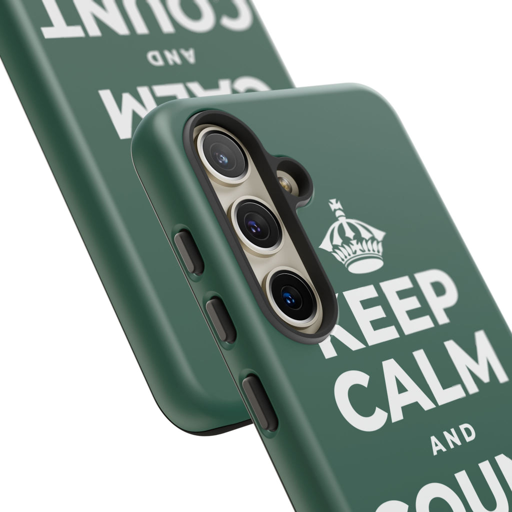 KEEP CALM AND COUNT TO TEN Phone Case