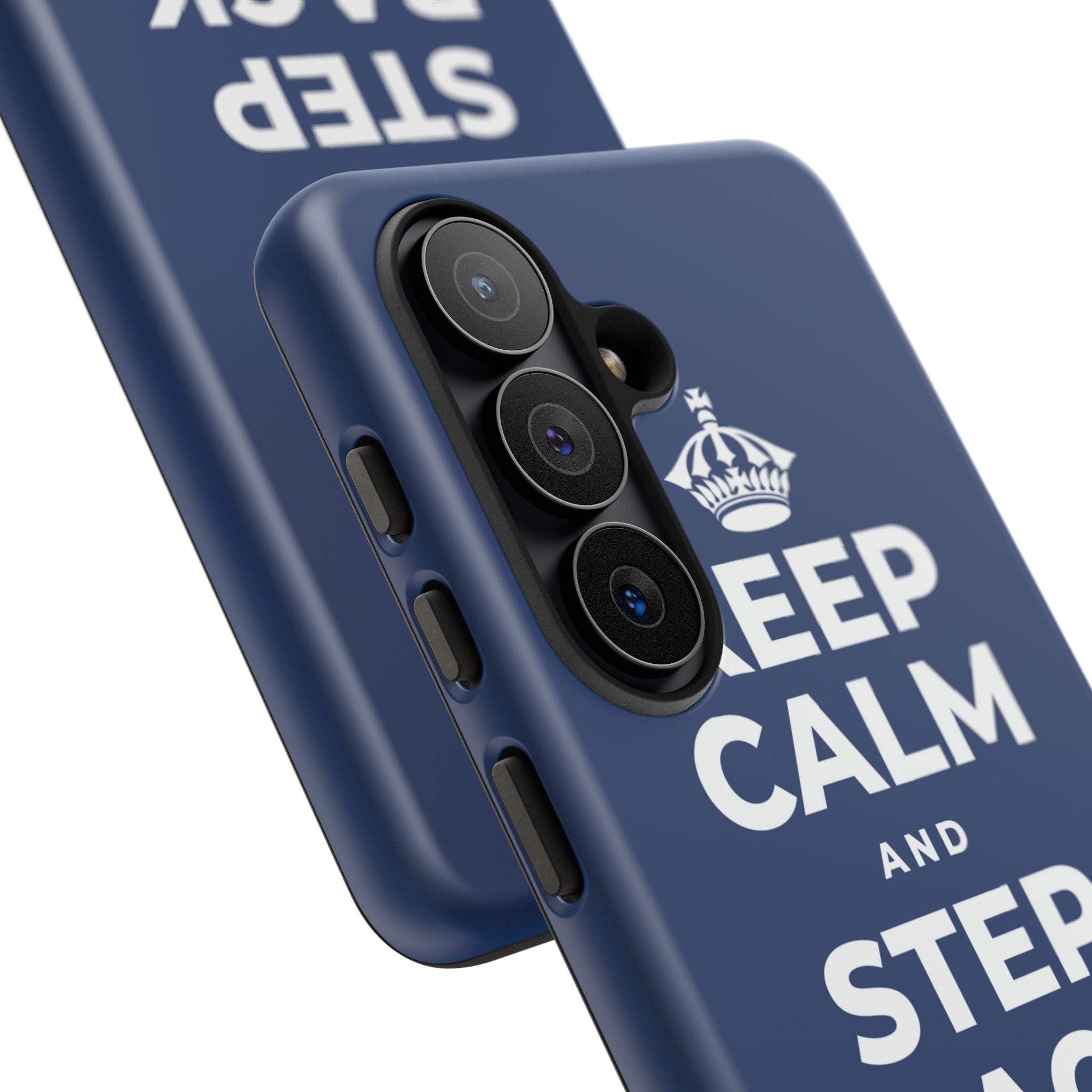 KEEP CALM AND STEP BACK A SEC Phone Case