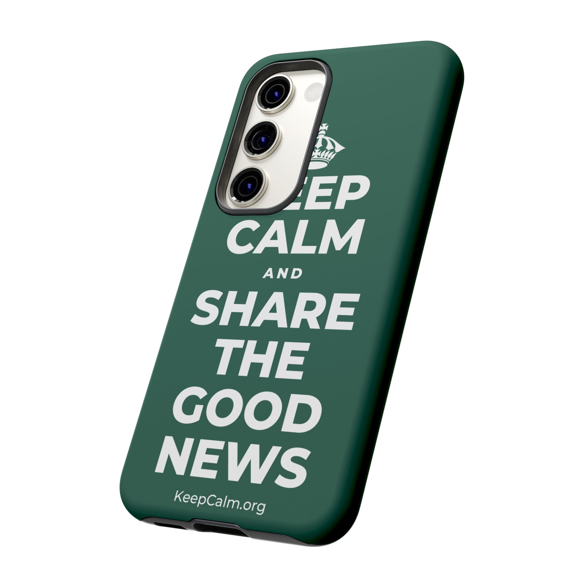 KEEP CALM AND SHARE THE GOOD NEWS Phone Case