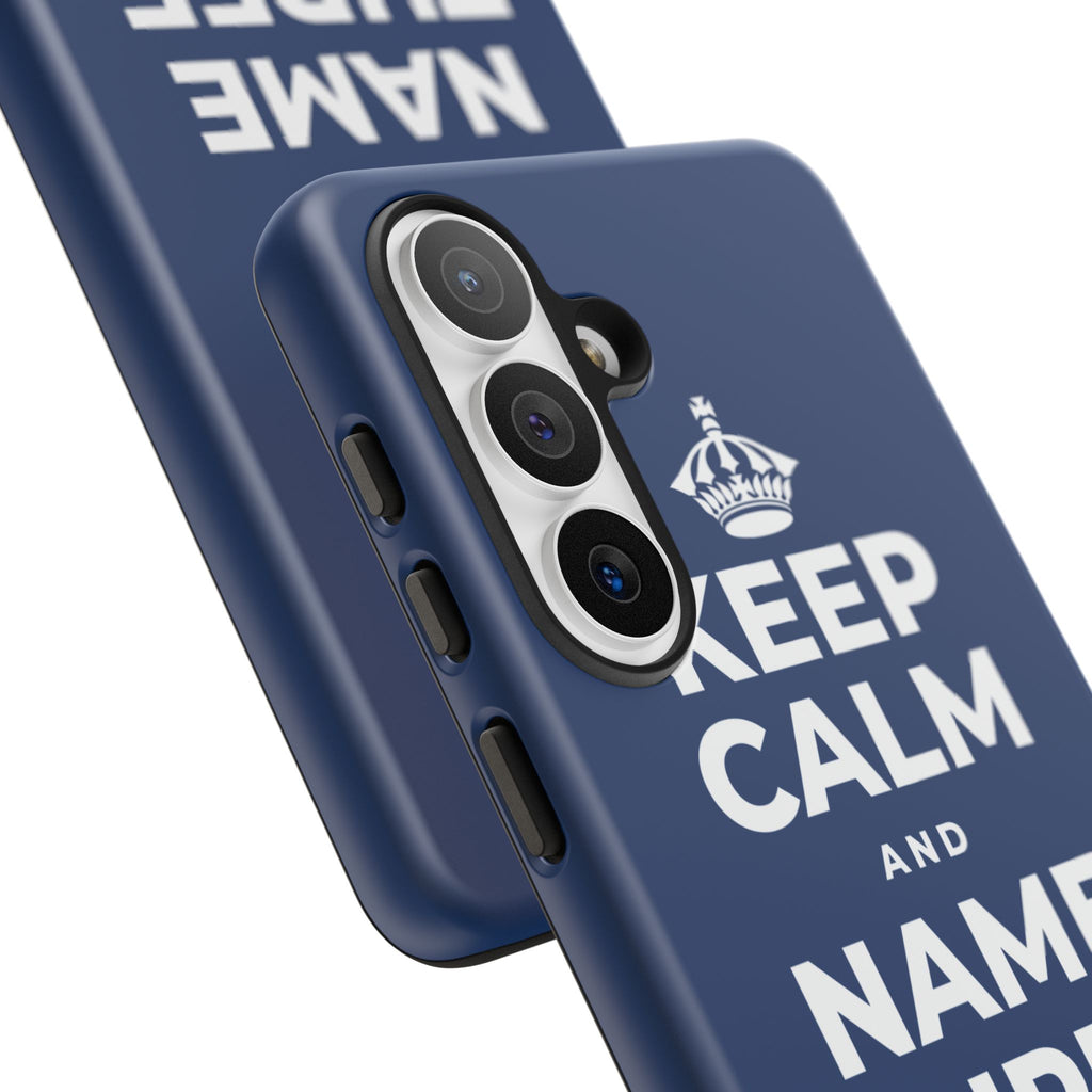 KEEP CALM AND NAME THREE GOOD THINGS Phone Case
