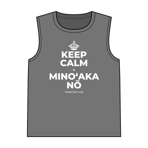KEEP CALM A MINOʻAKA NŌ Tank Top