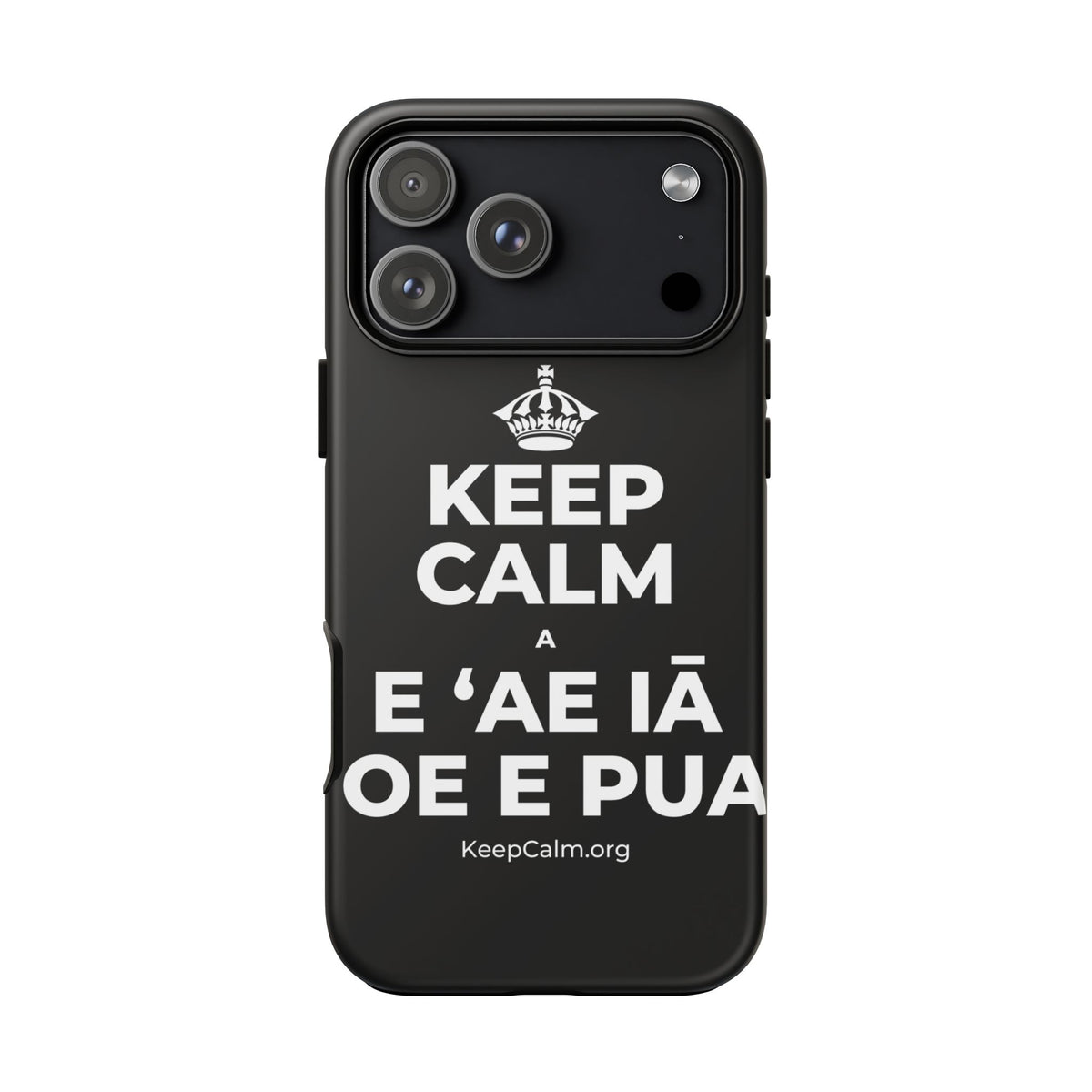 KEEP CALM A E ʻAE IĀ ʻOE E PUA Phone Case