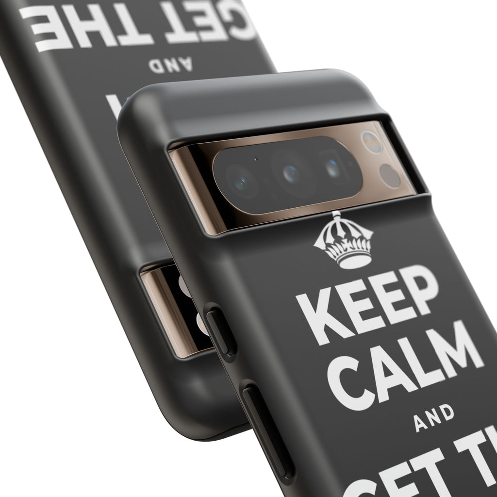 KEEP CALM AND GET THE PARTY STARTED Phone Case