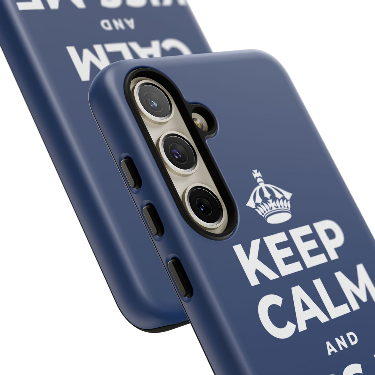 KEEP CALM AND KISS ME AGAIN Phone Case