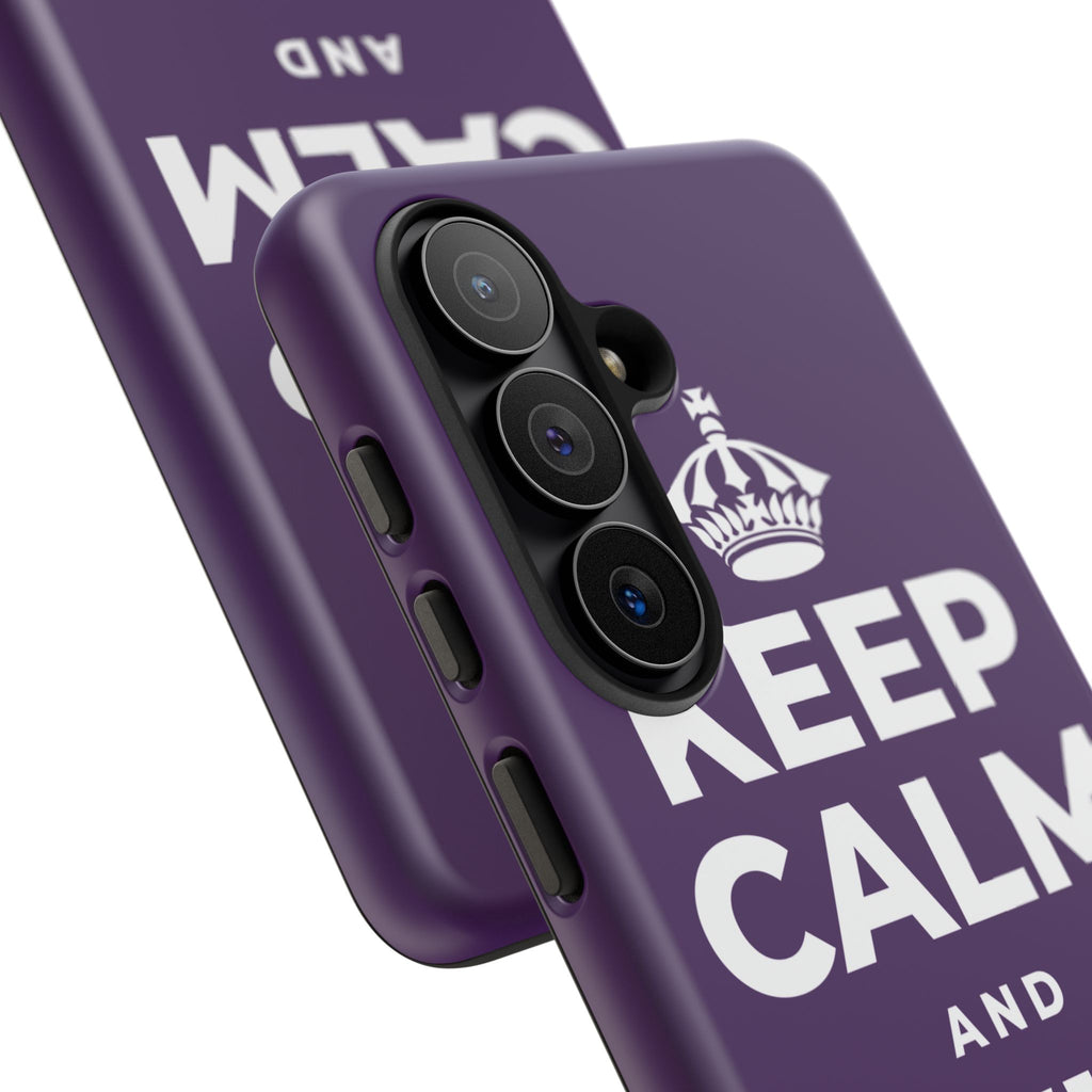KEEP CALM AND TWIRL ONCE Phone Case