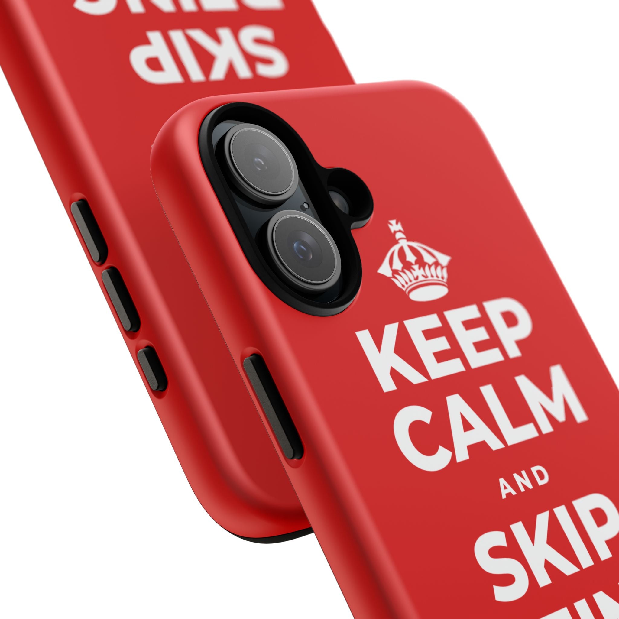 KEEP CALM AND SKIP BEING OKAY TODAY Phone Case
