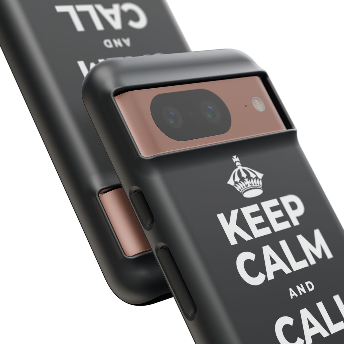 KEEP CALM AND CALL YOUR PEOPLE Phone Case (Dark)