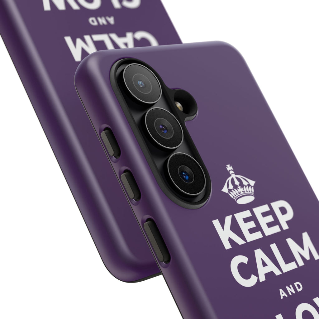 KEEP CALM AND GLOW TOGETHER Phone Case