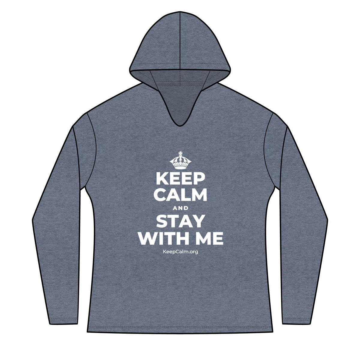 KEEP CALM AND STAY WITH ME Women's Long Sleeve Hoodie