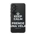KEEP CALM Y PRENDE UNA VELA Phone Case (Dark)