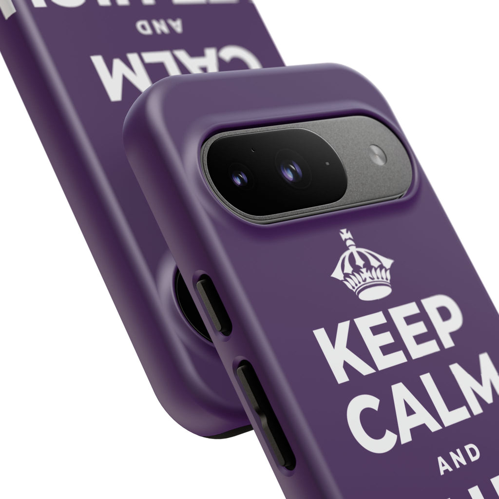 KEEP CALM AND GET HIGH ON LIFE Phone Case
