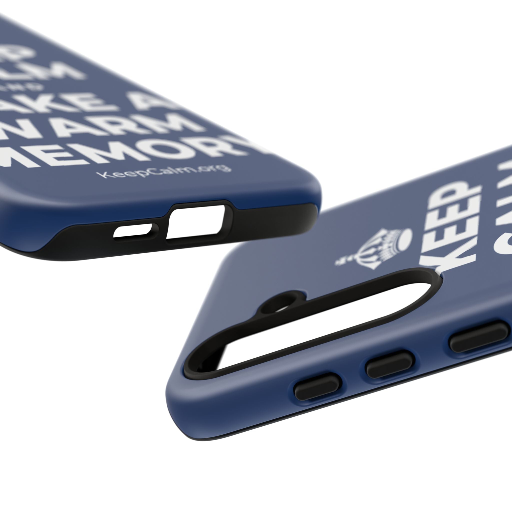 KEEP CALM AND MAKE A WARM MEMORY Phone Case