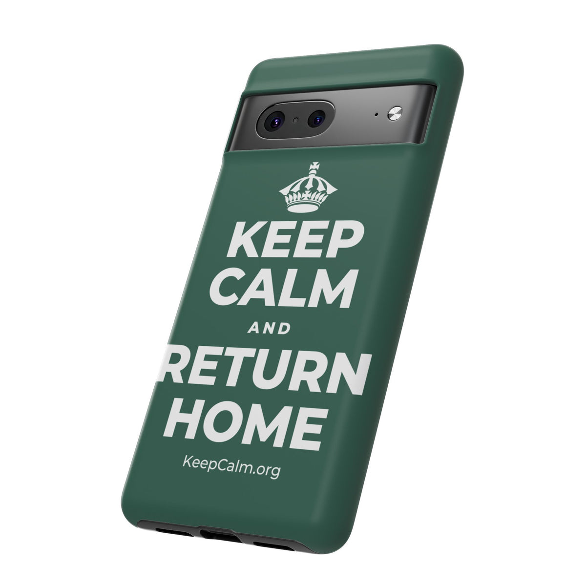 KEEP CALM AND RETURN HOME Phone Case