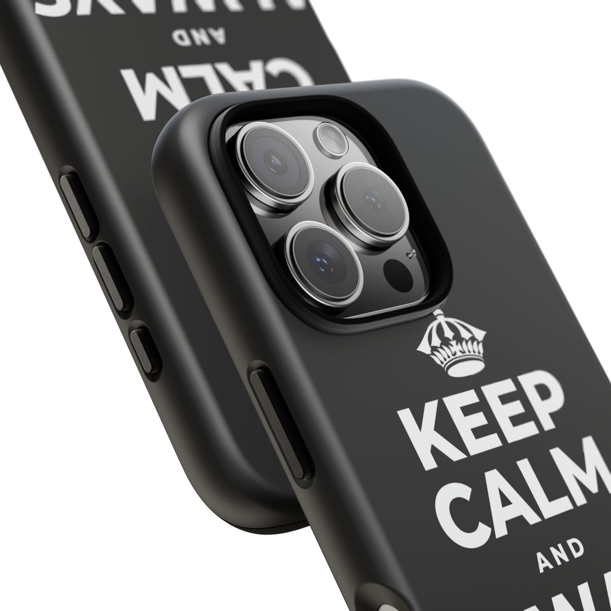 KEEP CALM AND ALWAYS BE 🦇MAN Phone Case