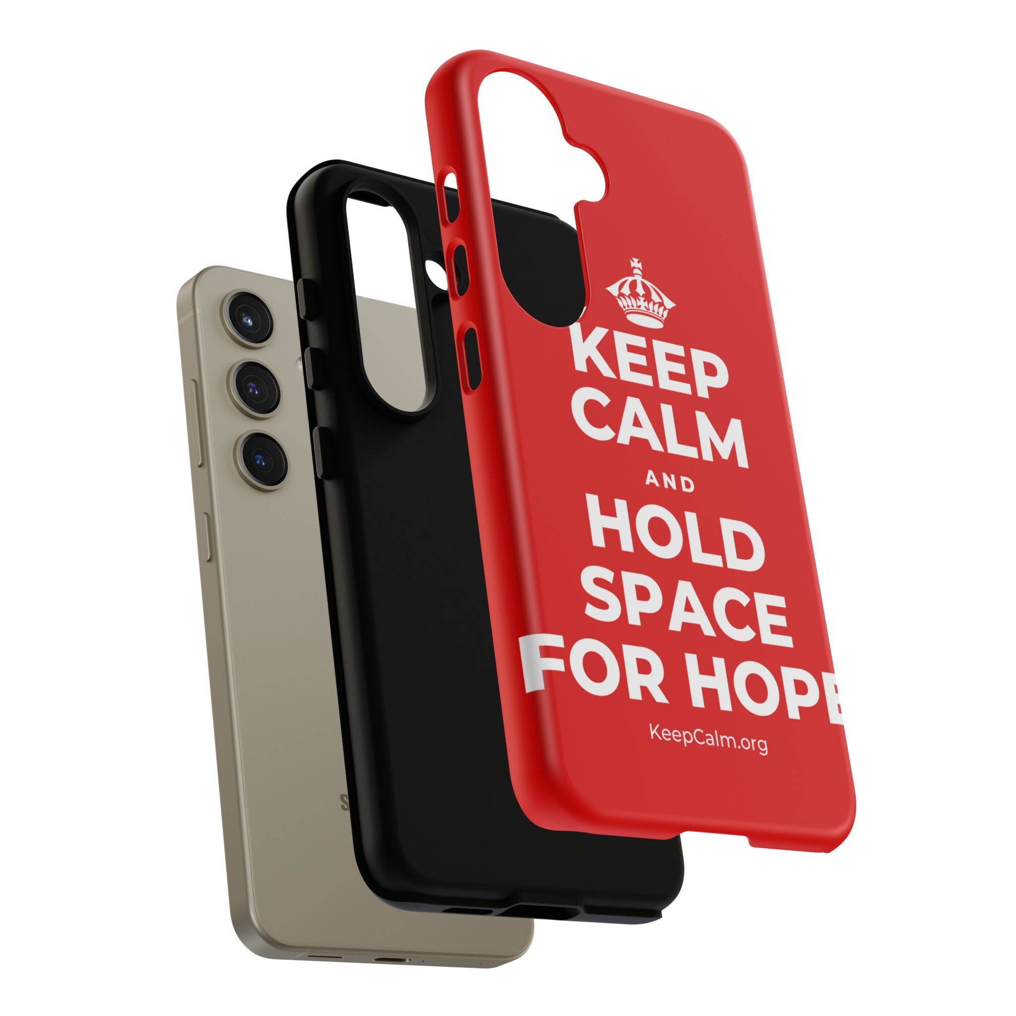 KEEP CALM AND HOLD SPACE FOR HOPE Phone Case