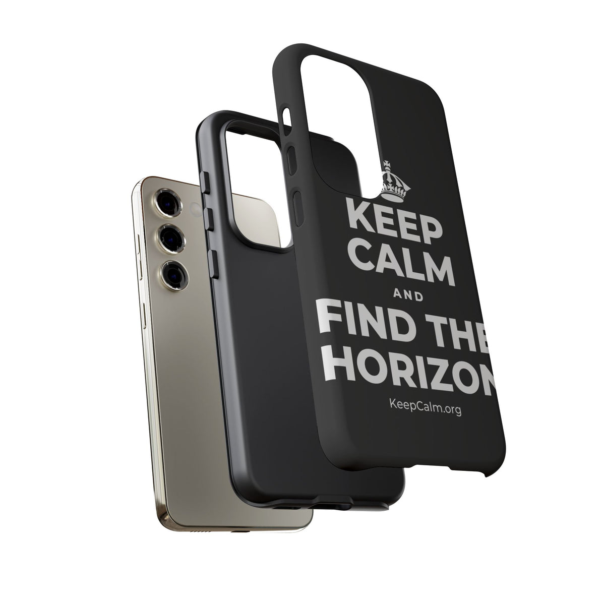 KEEP CALM AND FIND THE HORIZON Phone Case