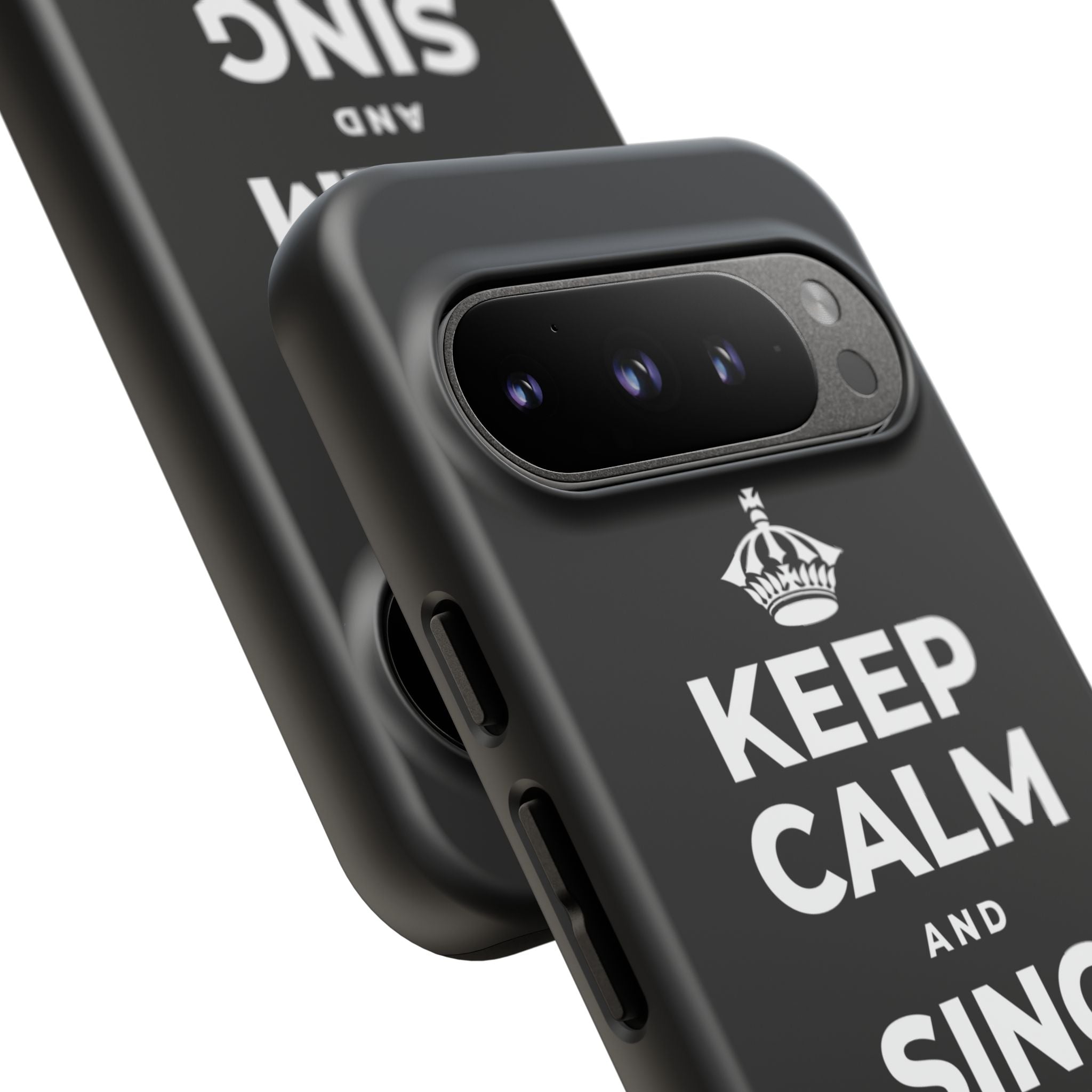 KEEP CALM AND SING WHILE YOU COOK Phone Case