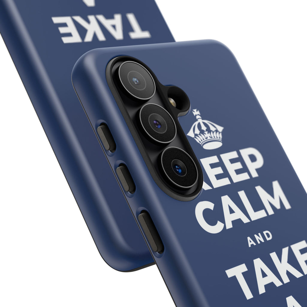 KEEP CALM AND TAKE A REAL BREAK Phone Case