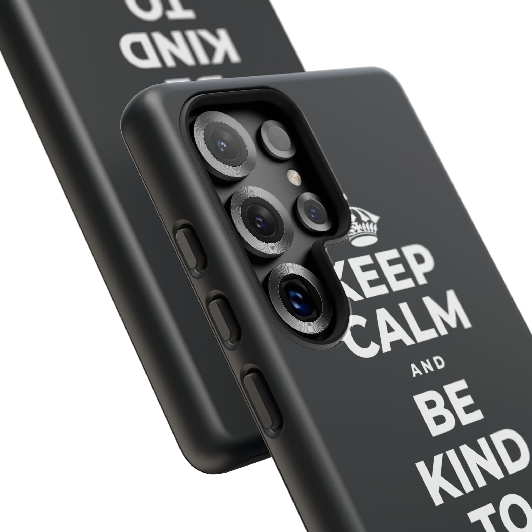 KEEP CALM AND BE KIND TO THE NEW KID Phone Case (Dark)
