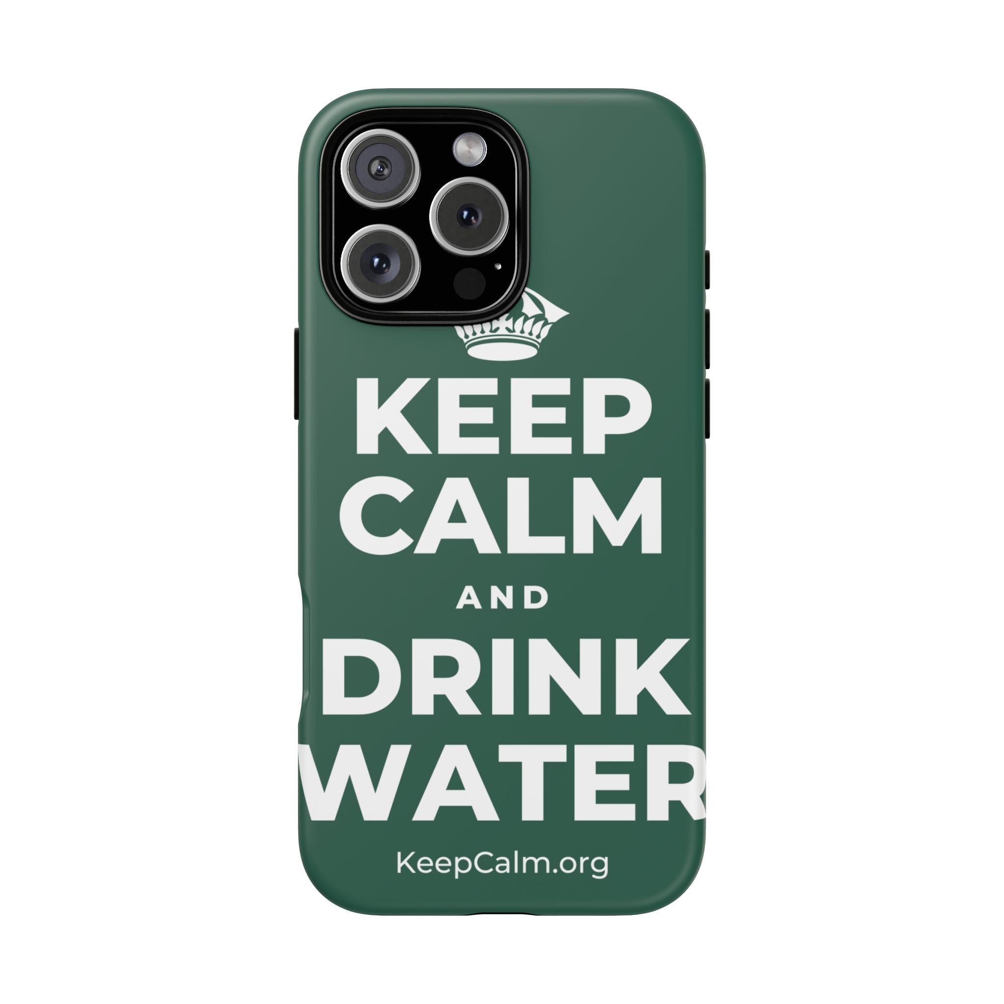 KEEP CALM AND DRINK WATER Phone Case