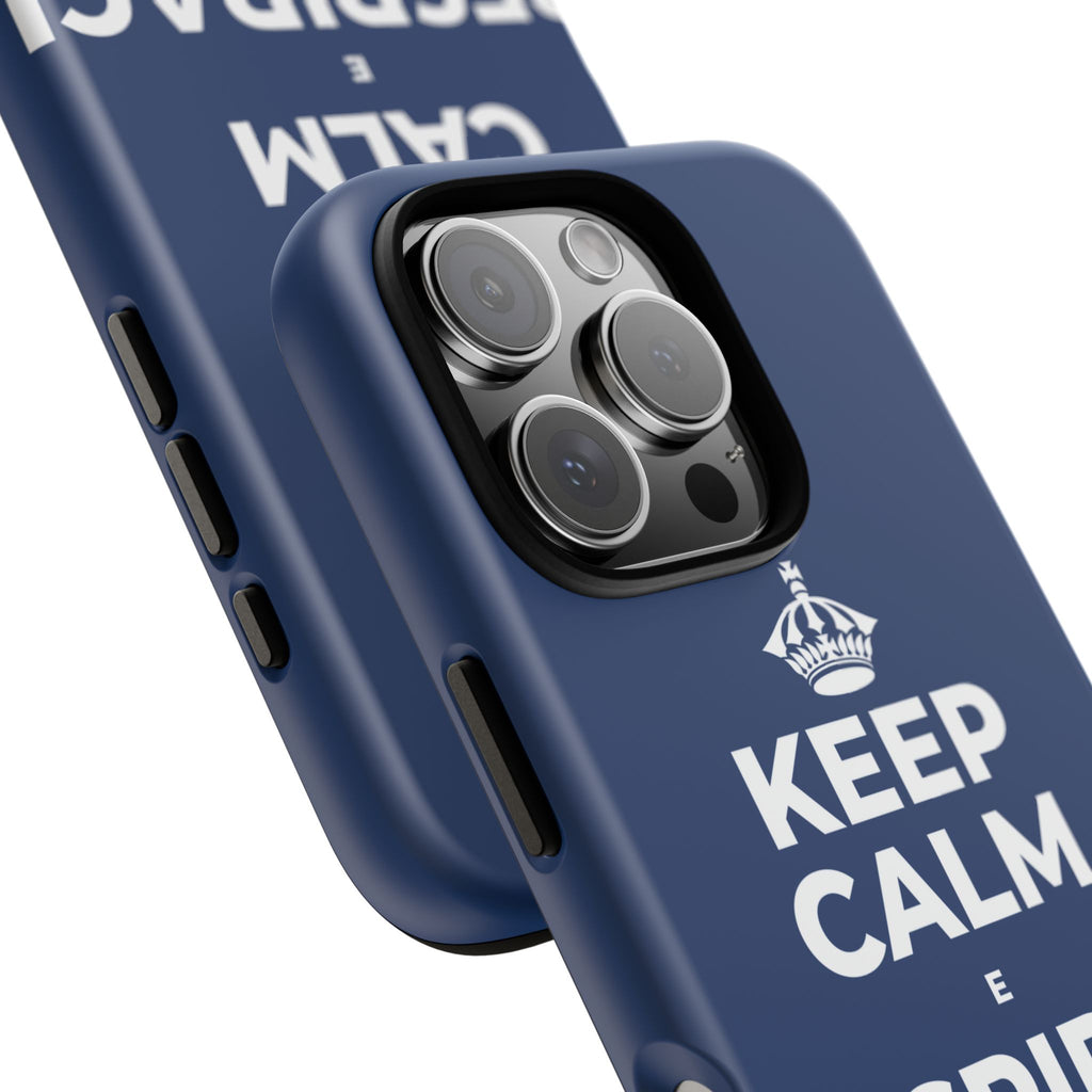 KEEP CALM E RESPIRACI SOPRA Phone Case