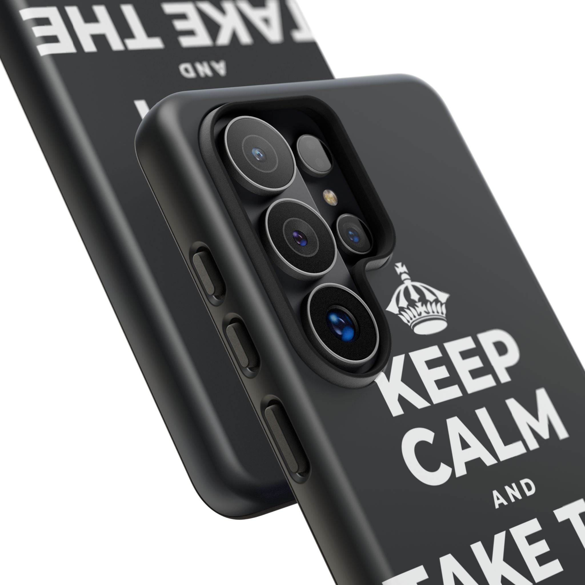 KEEP CALM AND TAKE THE VICTORY LAP Phone Case (Dark)