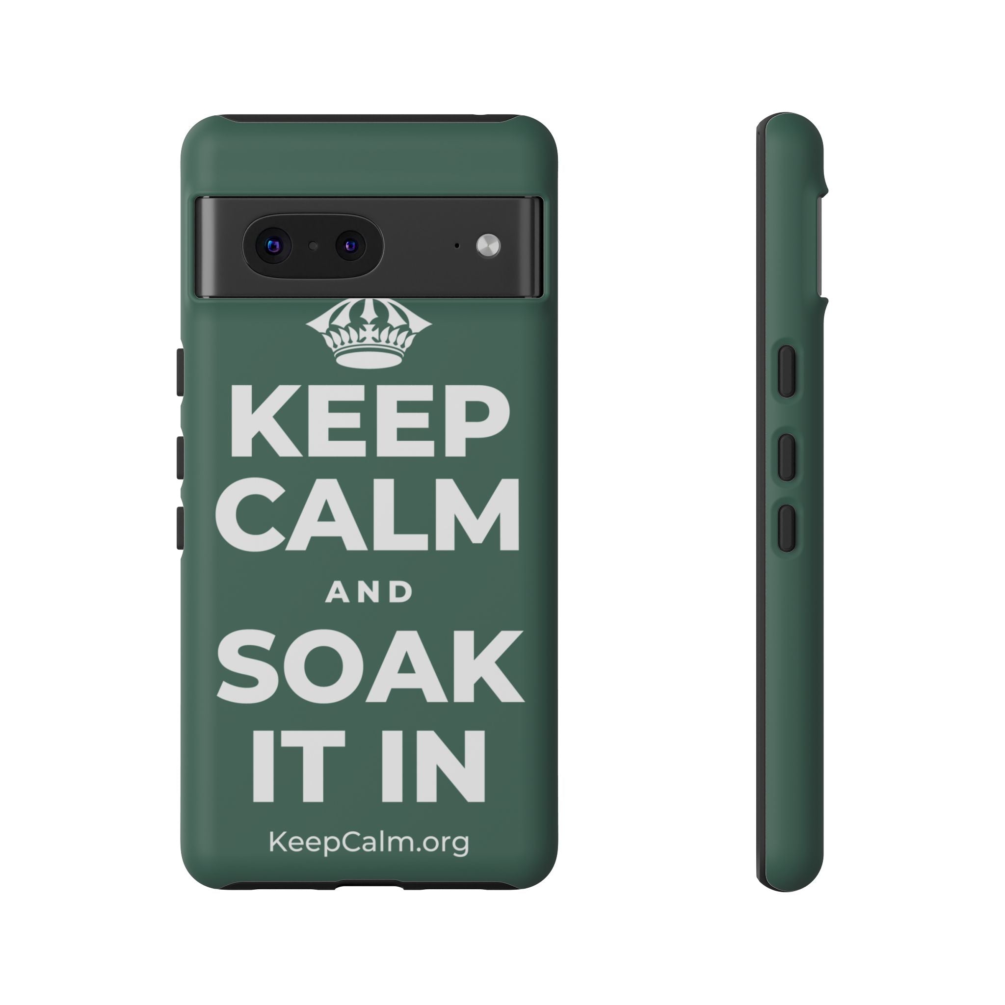 KEEP CALM AND SOAK IT IN Phone Case