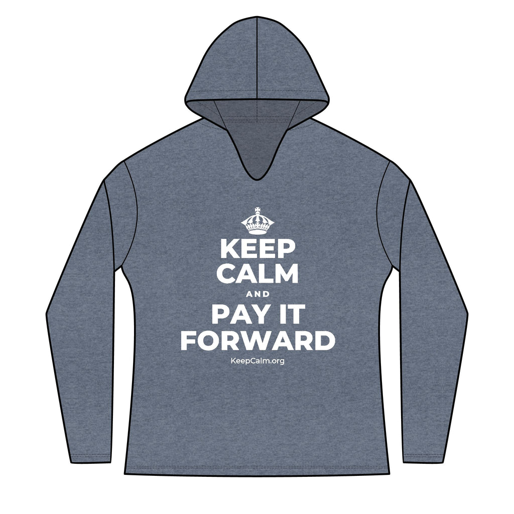 KEEP CALM AND PAY IT FORWARD Women's Long Sleeve Hoodie